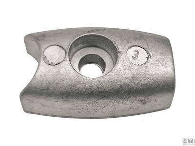 ANODO PLACCA PER BOW THRUSTER VOLVO IN ZINCO 