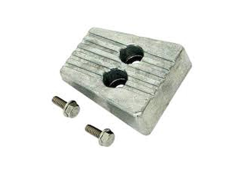 Anodo in alluminio per piedi Volvo SX/DPS