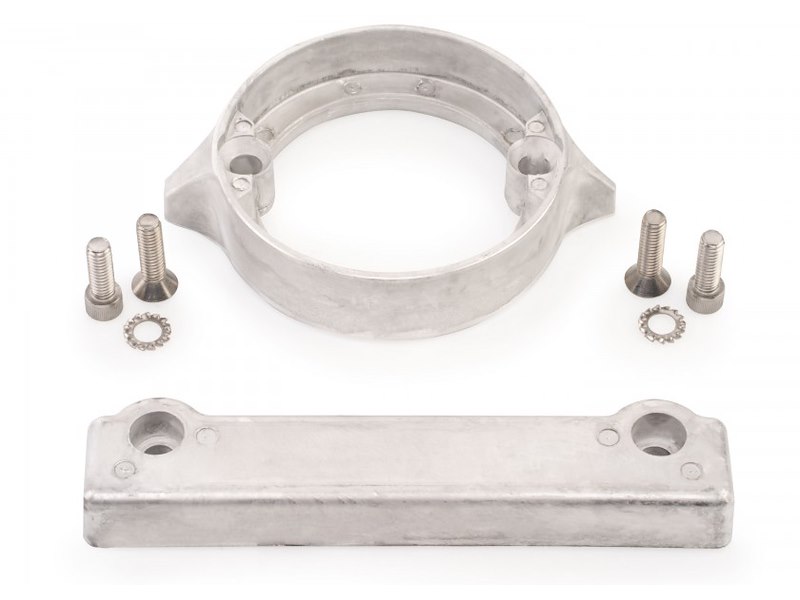 Kit anodi in alluminio per piedi Volvo 280 DP