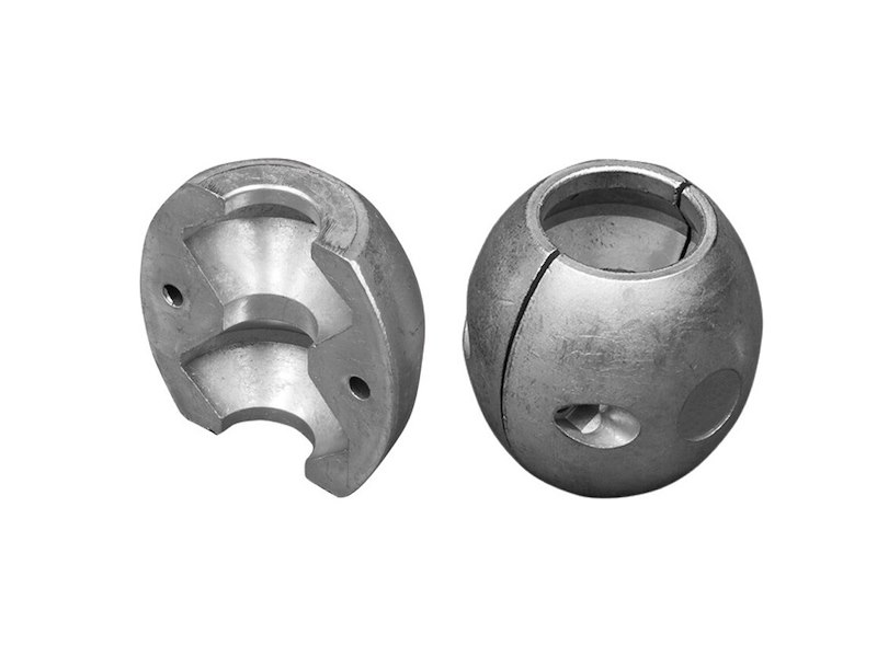 ANODO ZINCO A COLLARE PER ASSE ELICA