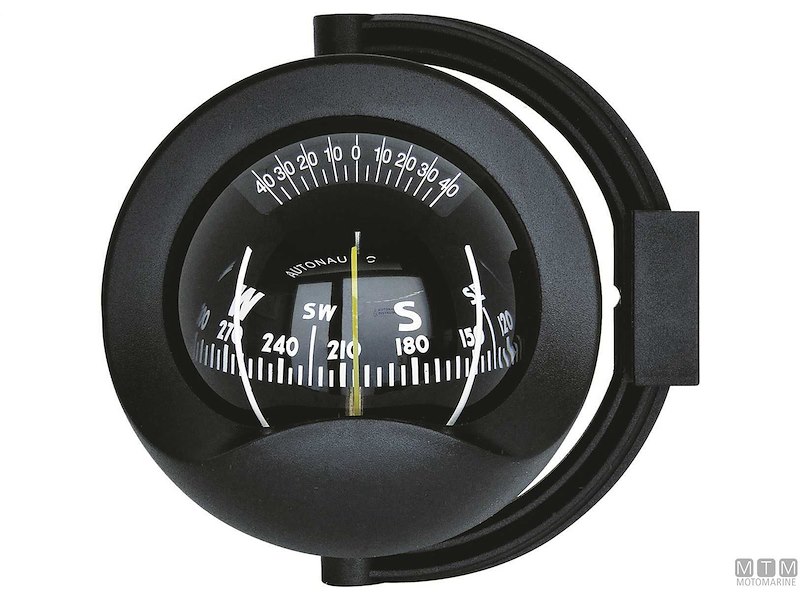 BUSSOLA A-NAUTIC C8 BRACKET NERA ROSA DA 85MM