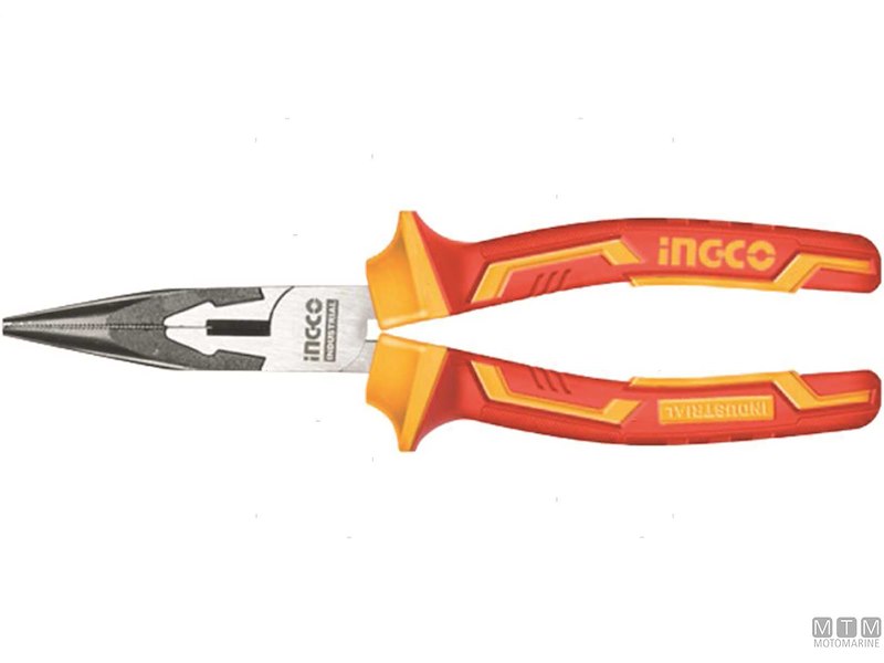 PINZA BECCO LUNGO ISOLATA L160MM        