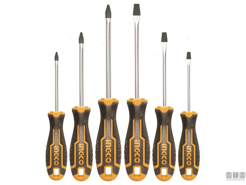 CACCIAVITI PROFESSIONALI 3 SL + 3 PH SET 6PZ