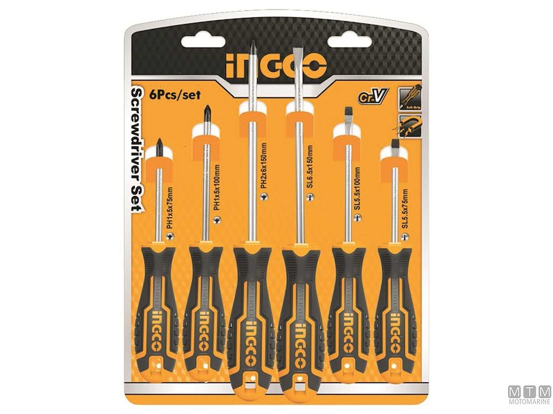 CACCIAVITI PROFESSIONALI 3 SL + 3 PH SET 6PZ