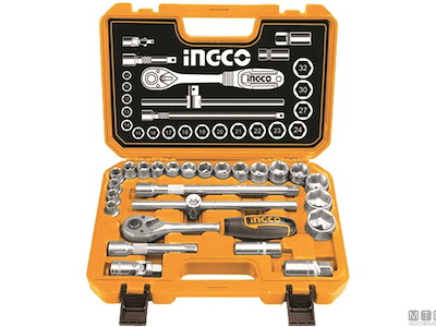 VALIGETTA CRICCHETTO 1/2 CON BUSSOLE 10-32MM SET 25PZ