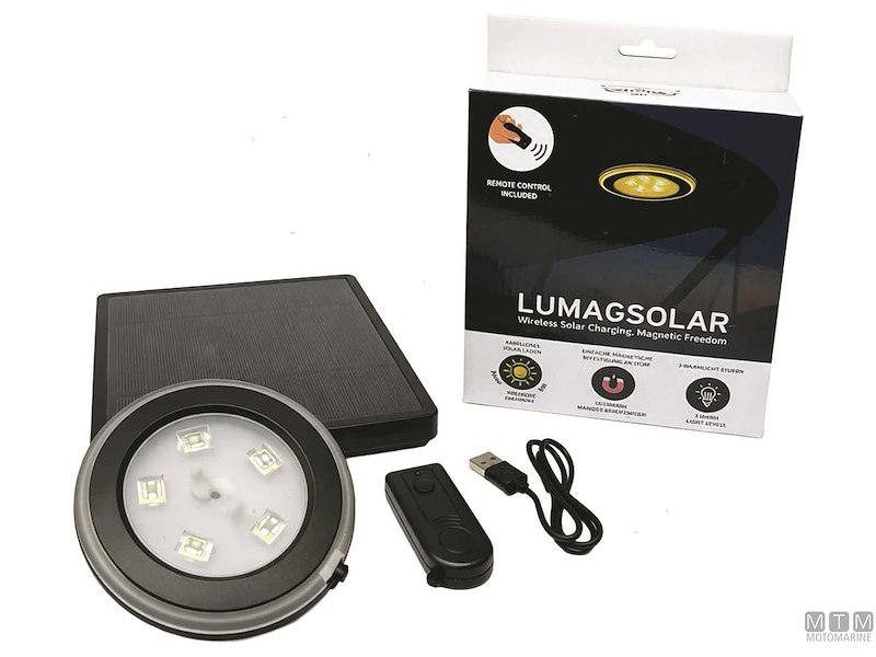 LUCE LED LUMAGSOLAR CON RICARICA SOLARE 