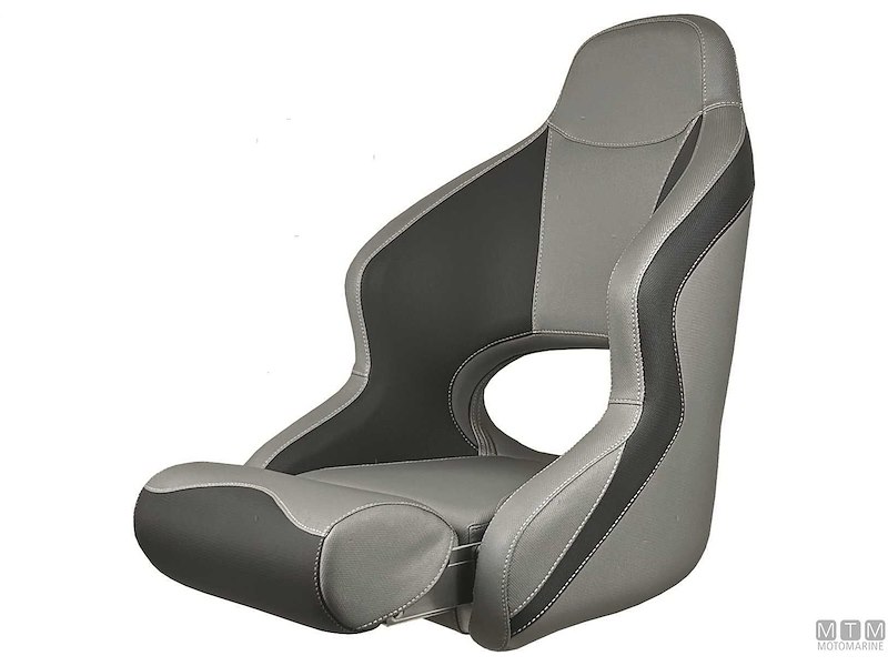 POLTRONCINA OCEAN 52 FLIP-UP NERA/GRIGIA