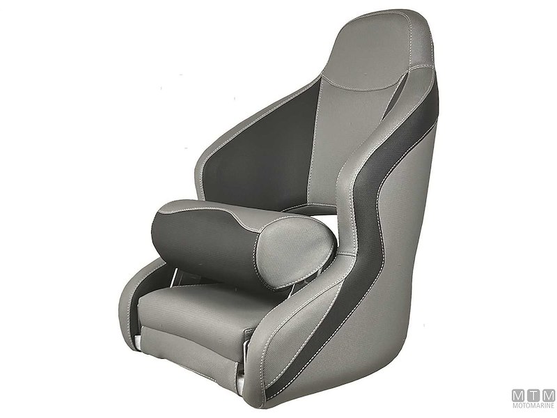 POLTRONCINA OCEAN 52 FLIP-UP NERA/GRIGIA