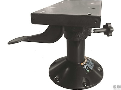 SUPPORTO SEDILE MASTER H330MM IN ALLUMINIO NERO