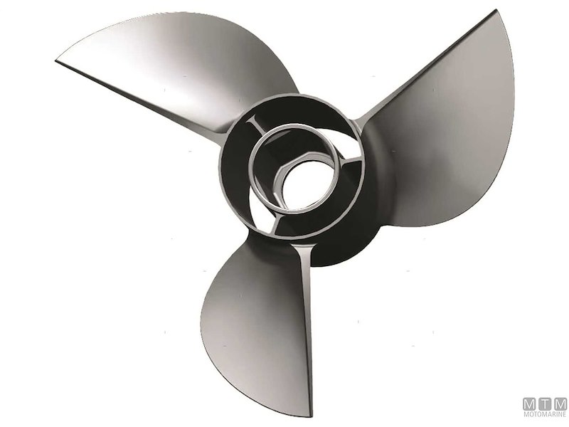 Eliche Alice Racer in Acciaio Inox Intercambiabili per Motori Fuoribordo 25-60HP