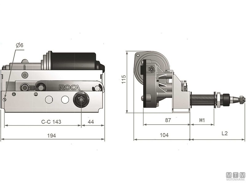 Tergicristalli Roca W25