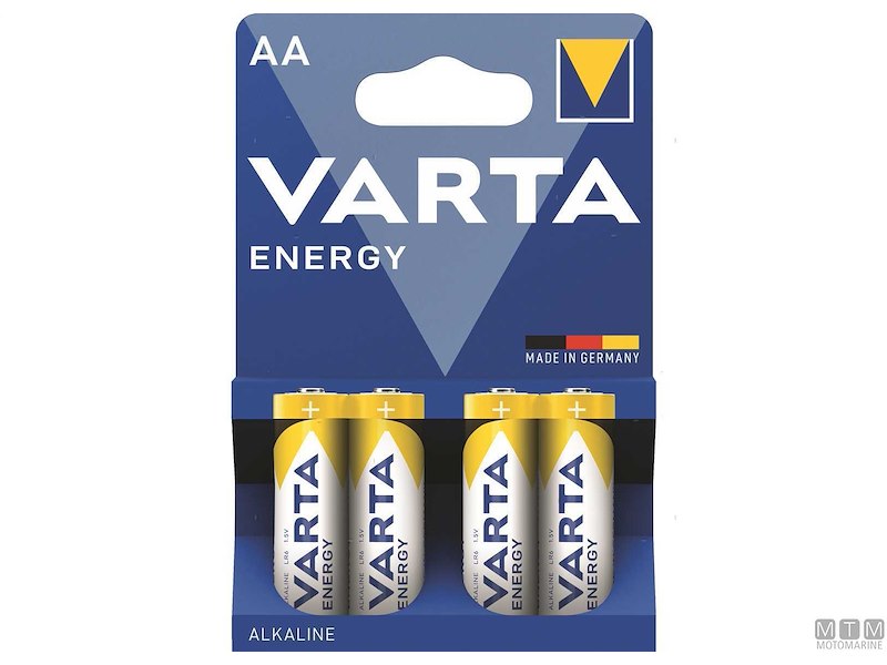 BATTERIE VARTA AA STILO ALCALINE ENERGY CF4PZ