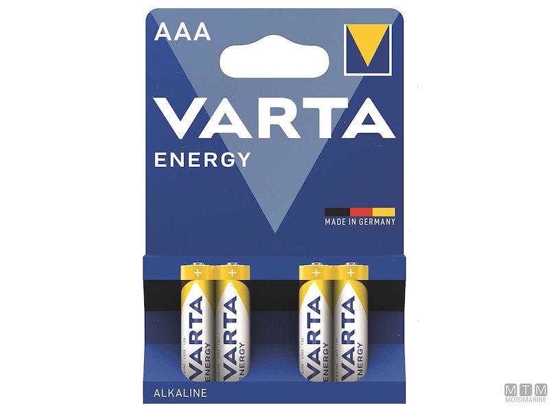 BATTERIE VARTA AAA MINISTILO ALCALINE ENERGY CF4PZ
