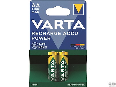 BATTERIE VARTA AA STILO RICARICABILI ACCU POWER CF2PZ