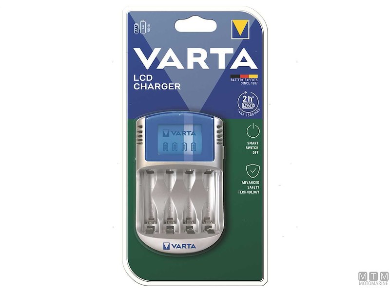 CARICABATTERIE VARTA LCD X4