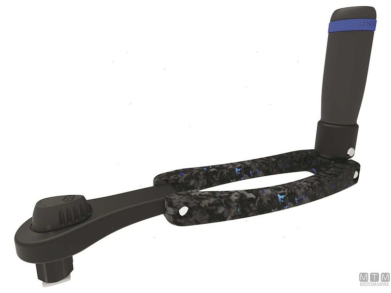 MANOVELLA PIEGHEVOLE FLIPPER CARBON EASYSEA 10" 