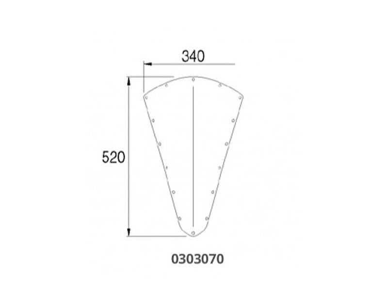 PARAPRUA ACCIAIO INOX 316